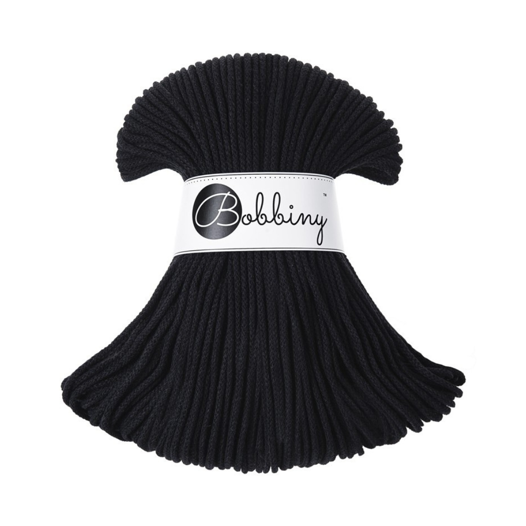 Bobbiny Junior Braided Yarn (Black)