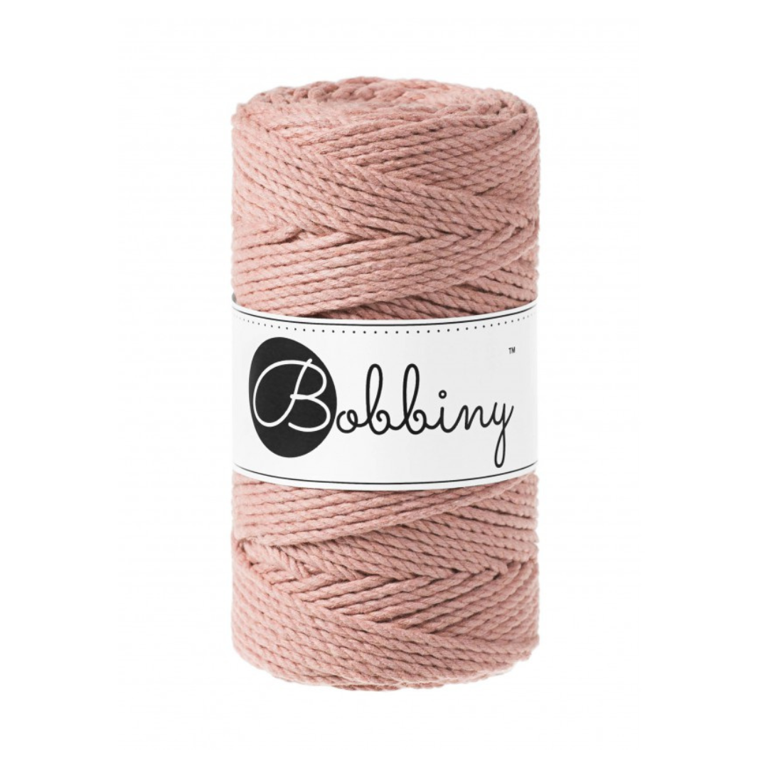 Bobbiny Macramé Rope (3mm) (Blush)