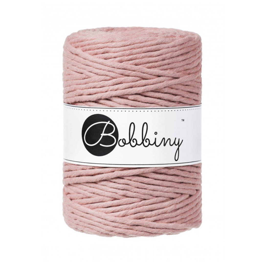 Bobbiny Macramé Cord (5mm) (Blush)