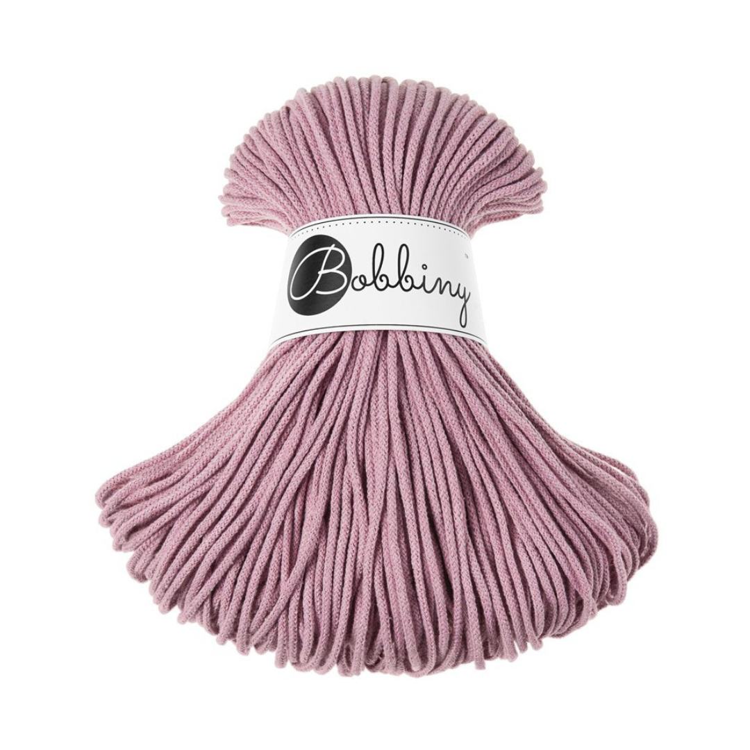 Bobbiny Junior Braided Yarn (Dusty Pink)