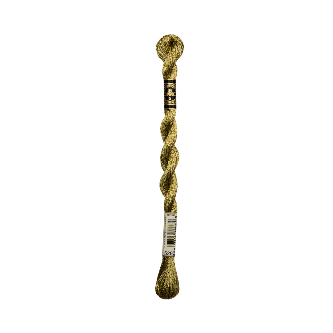 DMC Metallic Pearl Embroidery Thread (Gold)