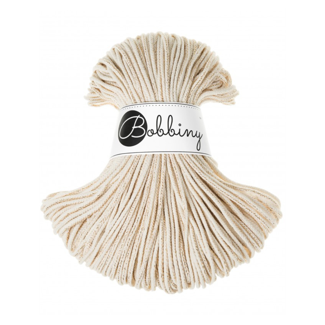 Bobbiny Junior Braided Yarn (Golden Natural)