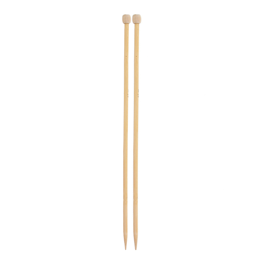 Hoooked Bamboo Single Point Knitting Needles (40cm)