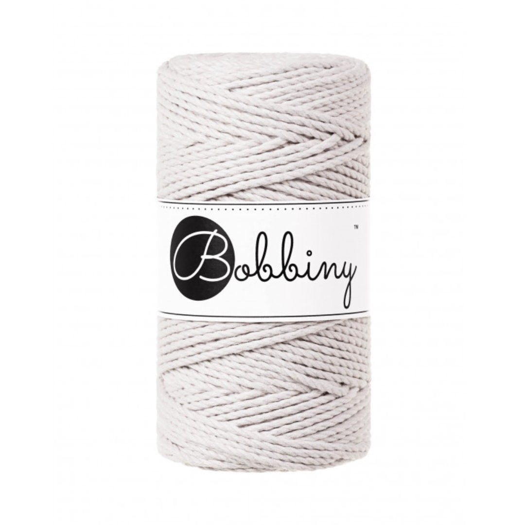 Bobbiny Macramé Rope (3mm) (Moonlight)