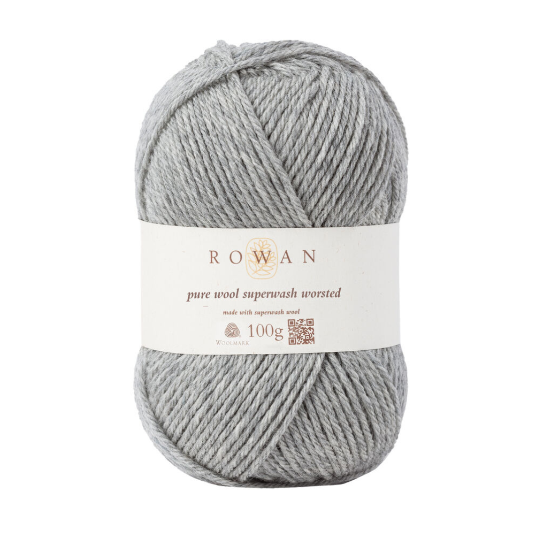 Rowan Pure Wool Superwash Worsted Yarn (Moonstone)