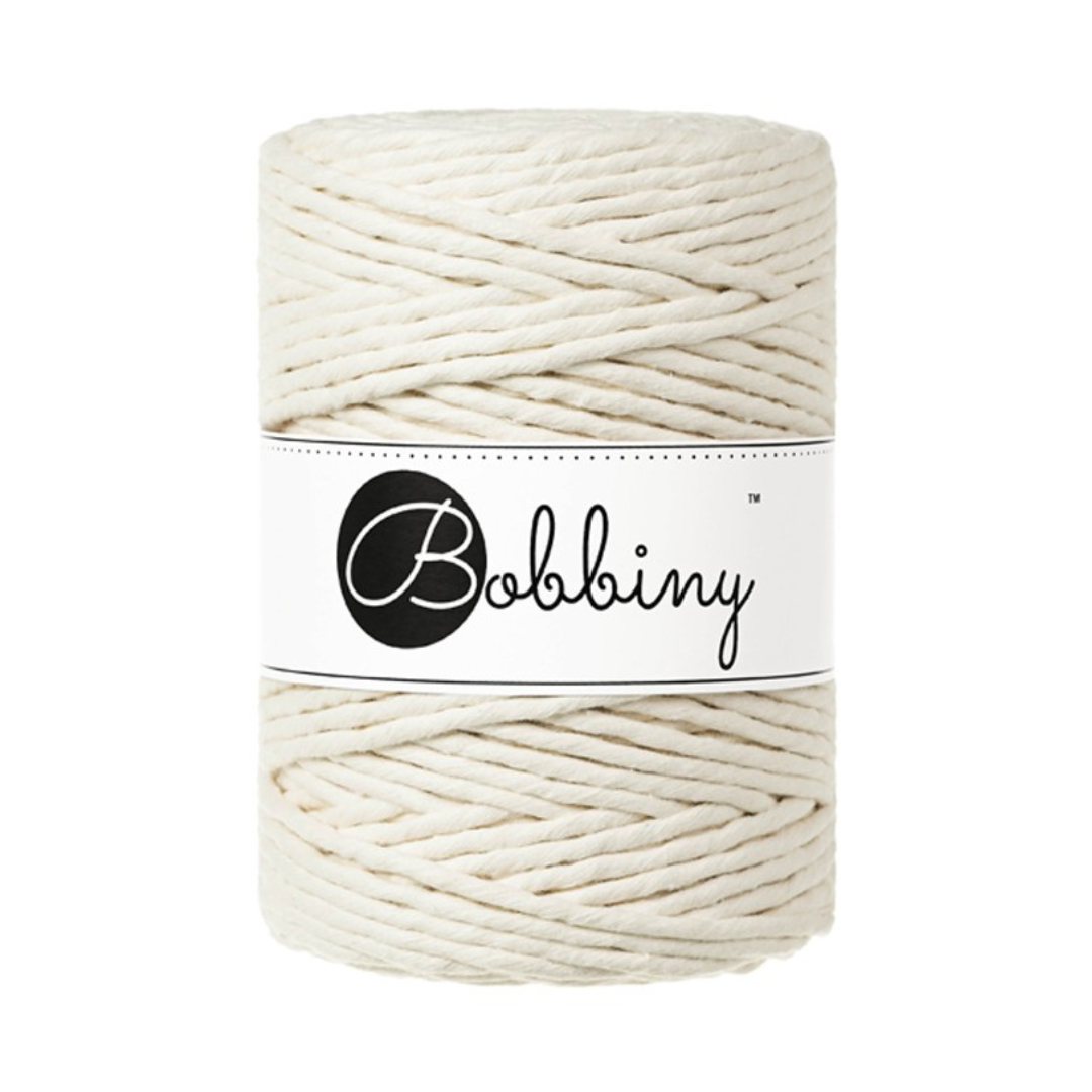 Bobbiny Macramé Cord (5mm) (Natural)