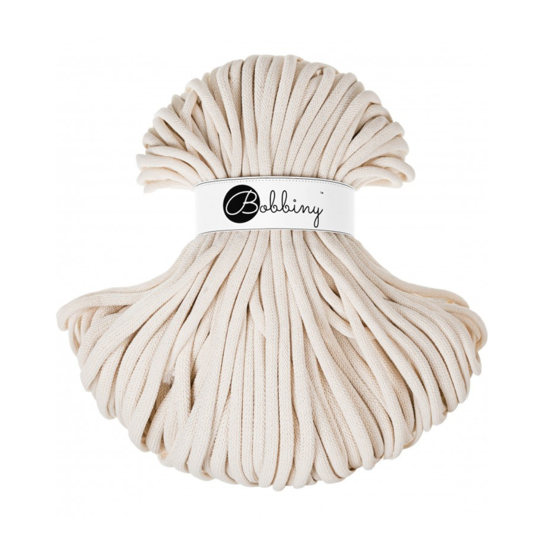 Bobbiny Braided Cord (9mm) (Natural)