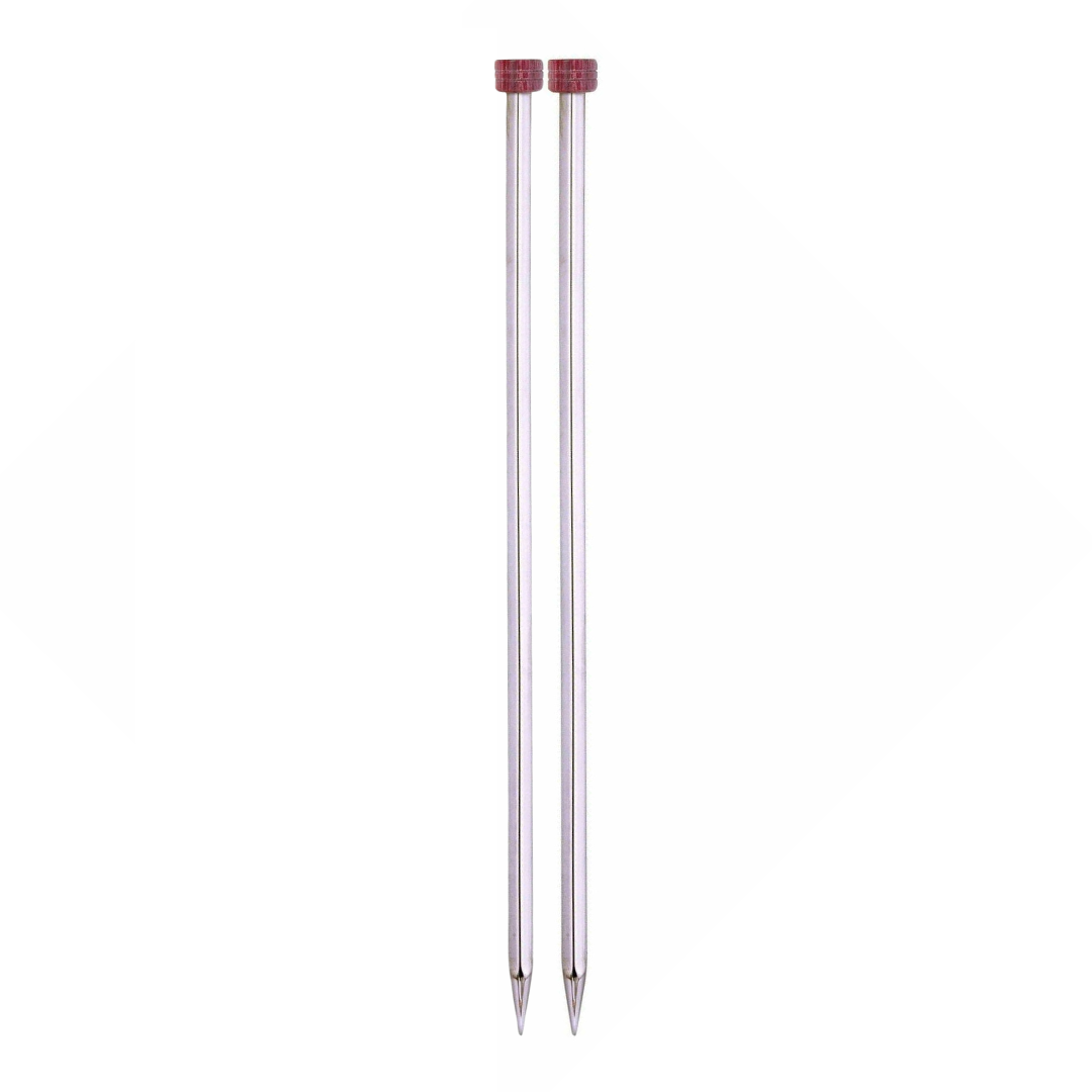 KnitPro Brass Single Point Knitting Needles (30cm)