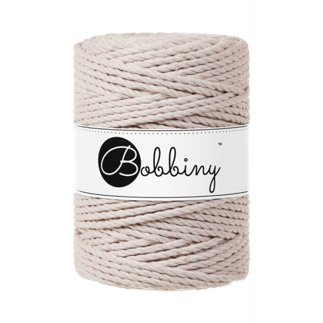 Bobbiny Macramé Rope (5mm) (Nude)