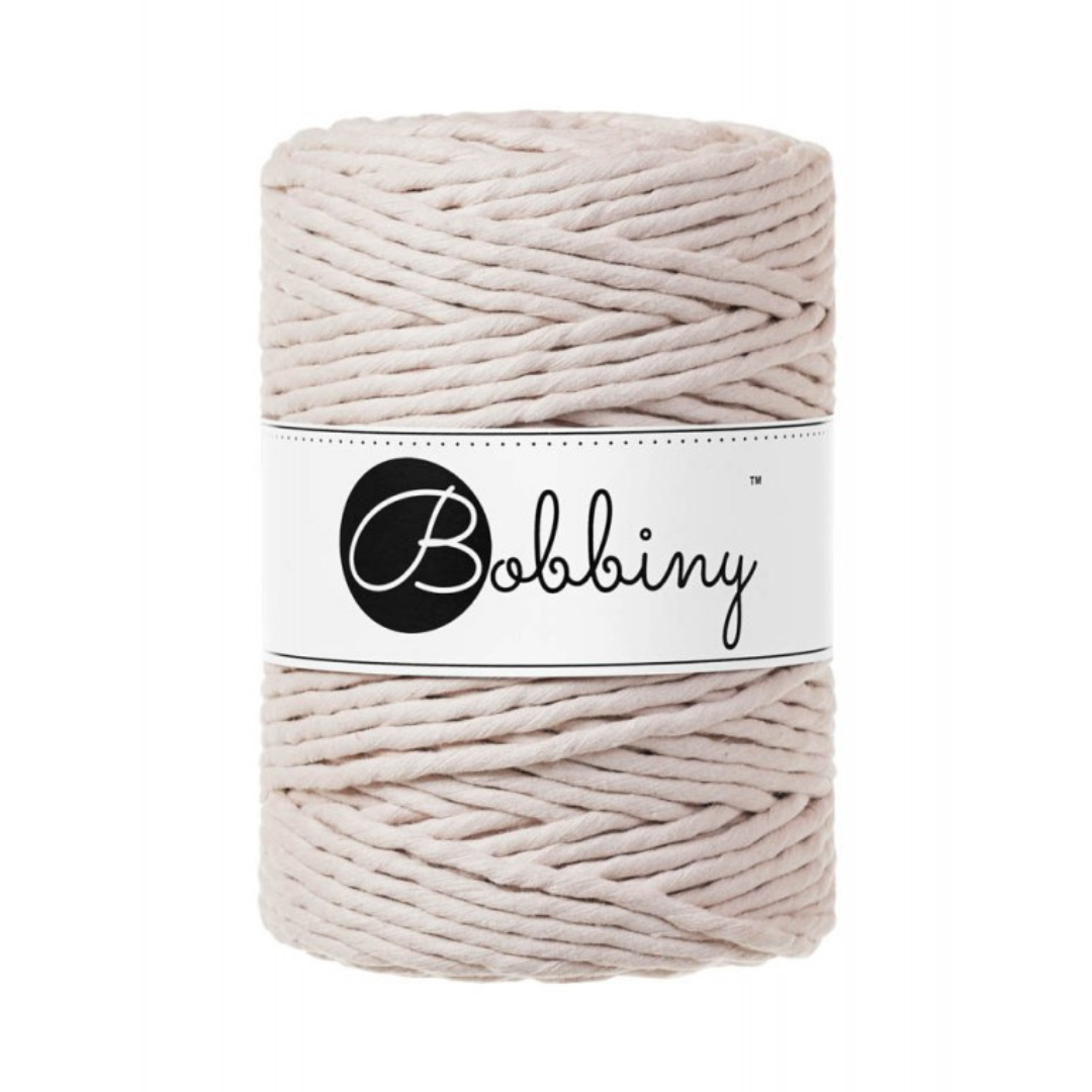 Bobbiny Macramé Cord (5mm) (Nude)