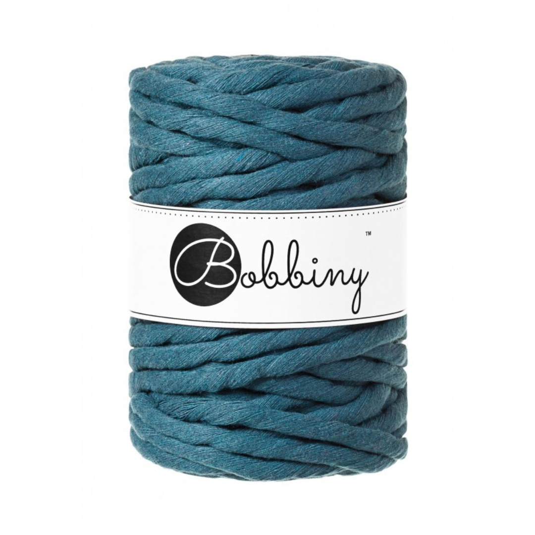 Bobbiny Macramé Cord (9mm) (Peacock Blue)