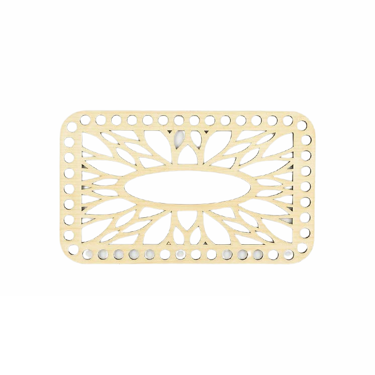 Handmayk Crochet Wood Base (Petals)