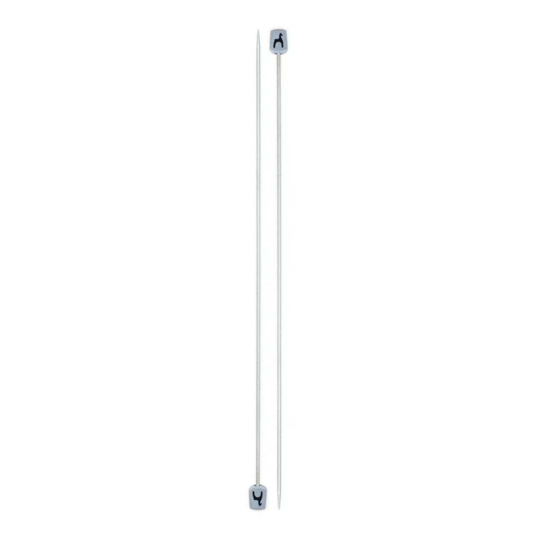 Pony Aluminium Single Point Knitting Needles (40cm)