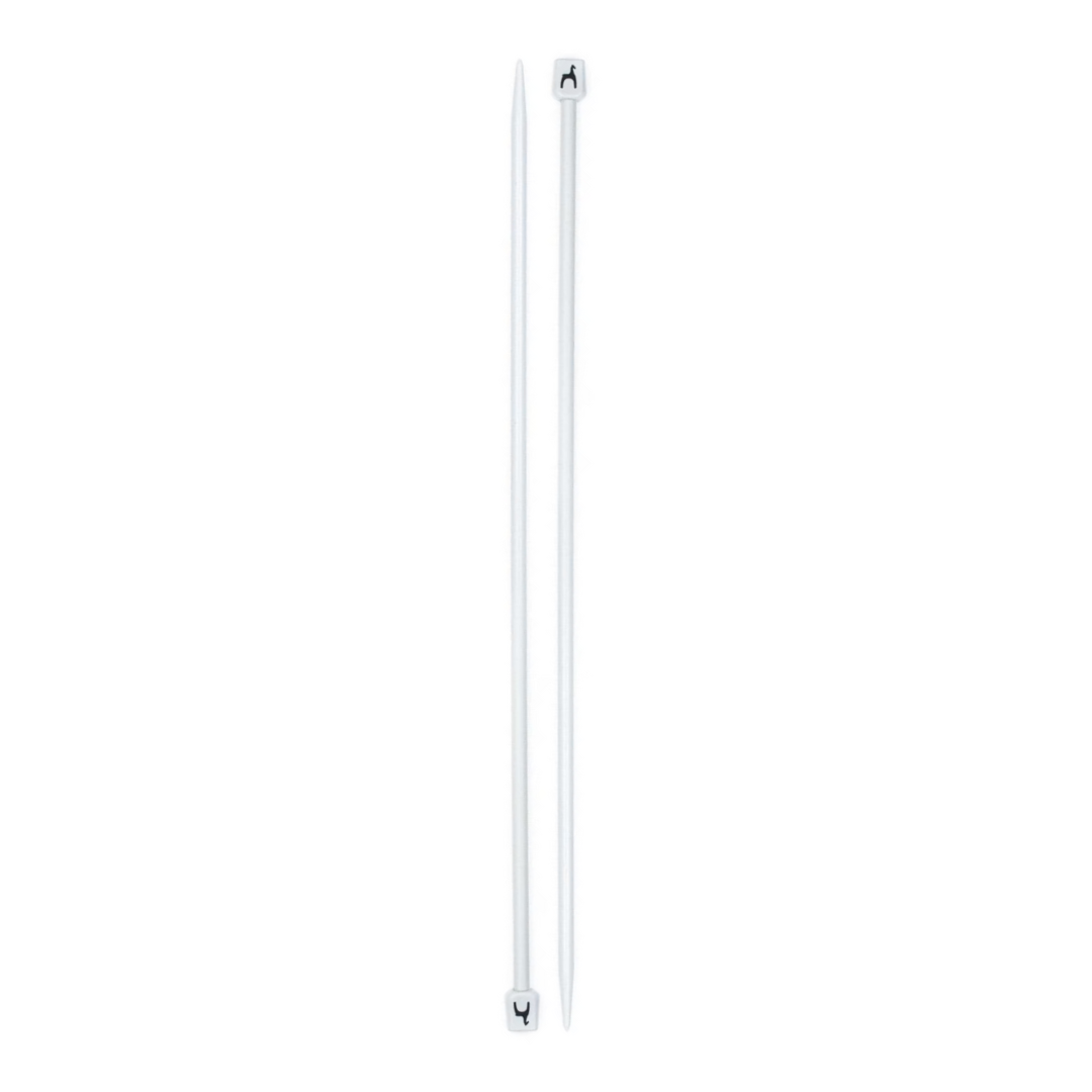 Pony Plastic Single Point Knitting Needles (35cm)