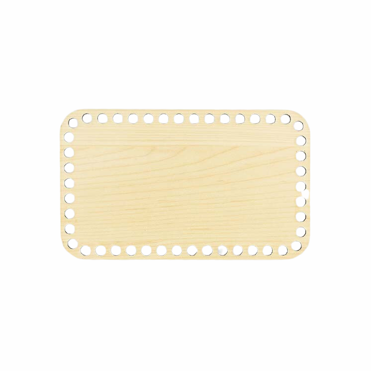 Handmayk Crochet Wood Base (Plain)