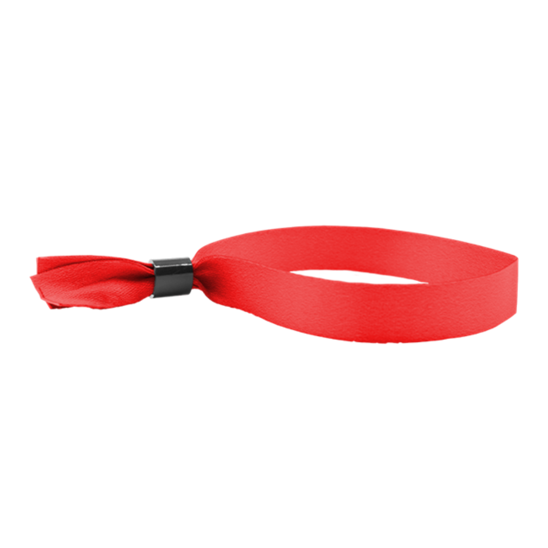 Handmayk Fabric Wristbands (Red)