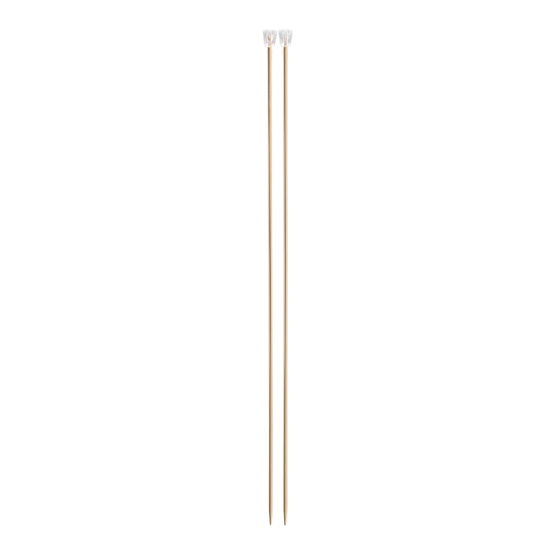 DMC Aluminium Single Point Knitting Needles (40cm)