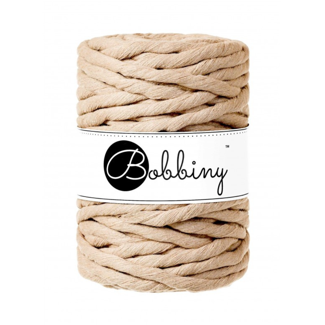 Bobbiny Macramé Cord (9mm) (Sand)