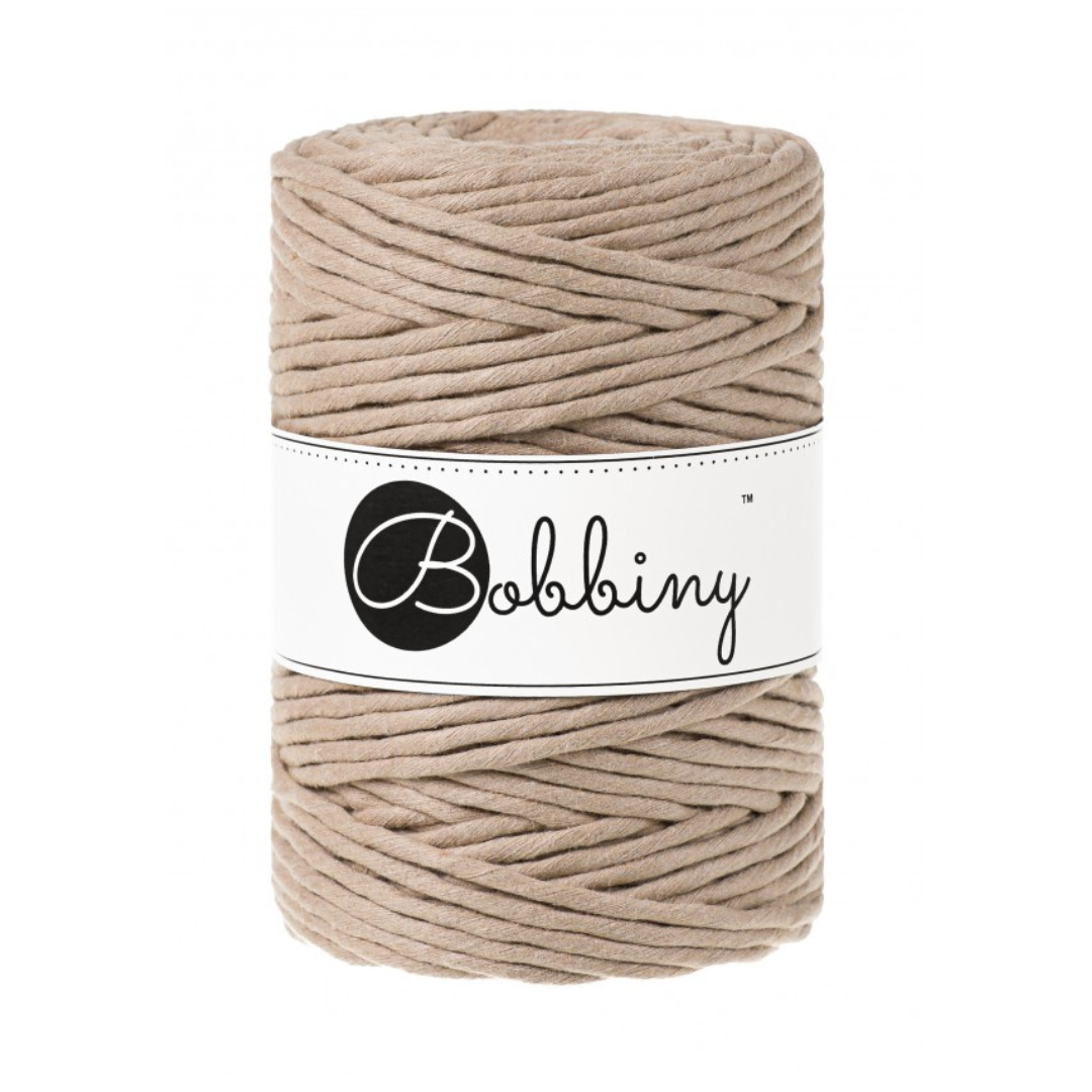 Bobbiny Macramé Cord (5mm) (Sand)