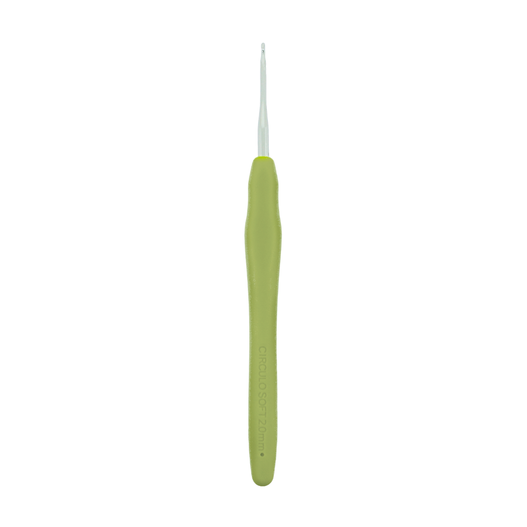 Circulo Silicone Handle Crochet Hook (2mm)