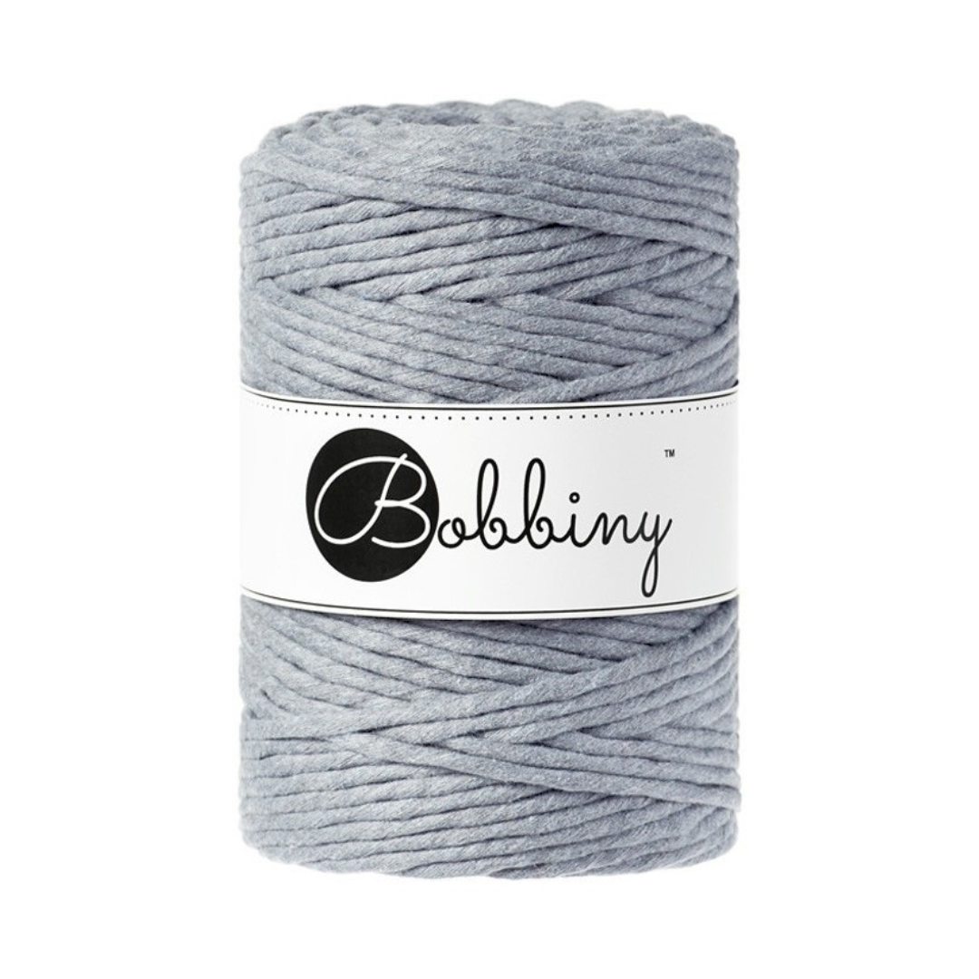 Bobbiny Macramé Cord (5mm) (Steel)