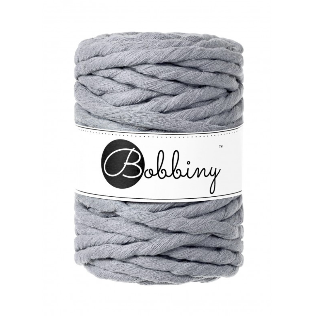 Bobbiny Macramé Cord (9mm) (Steel)