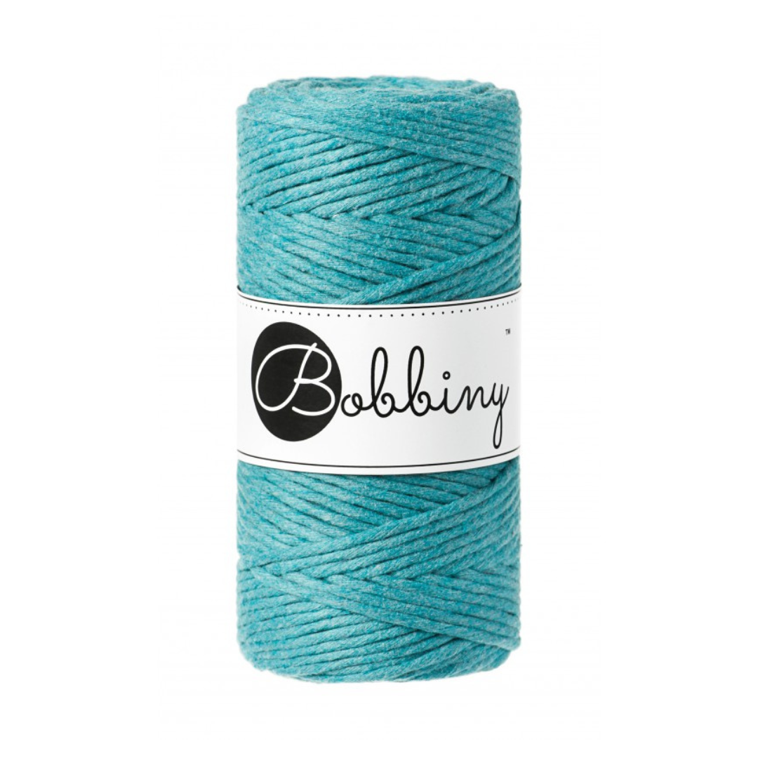 Bobbiny Macramé Cord (3mm) (Teal)