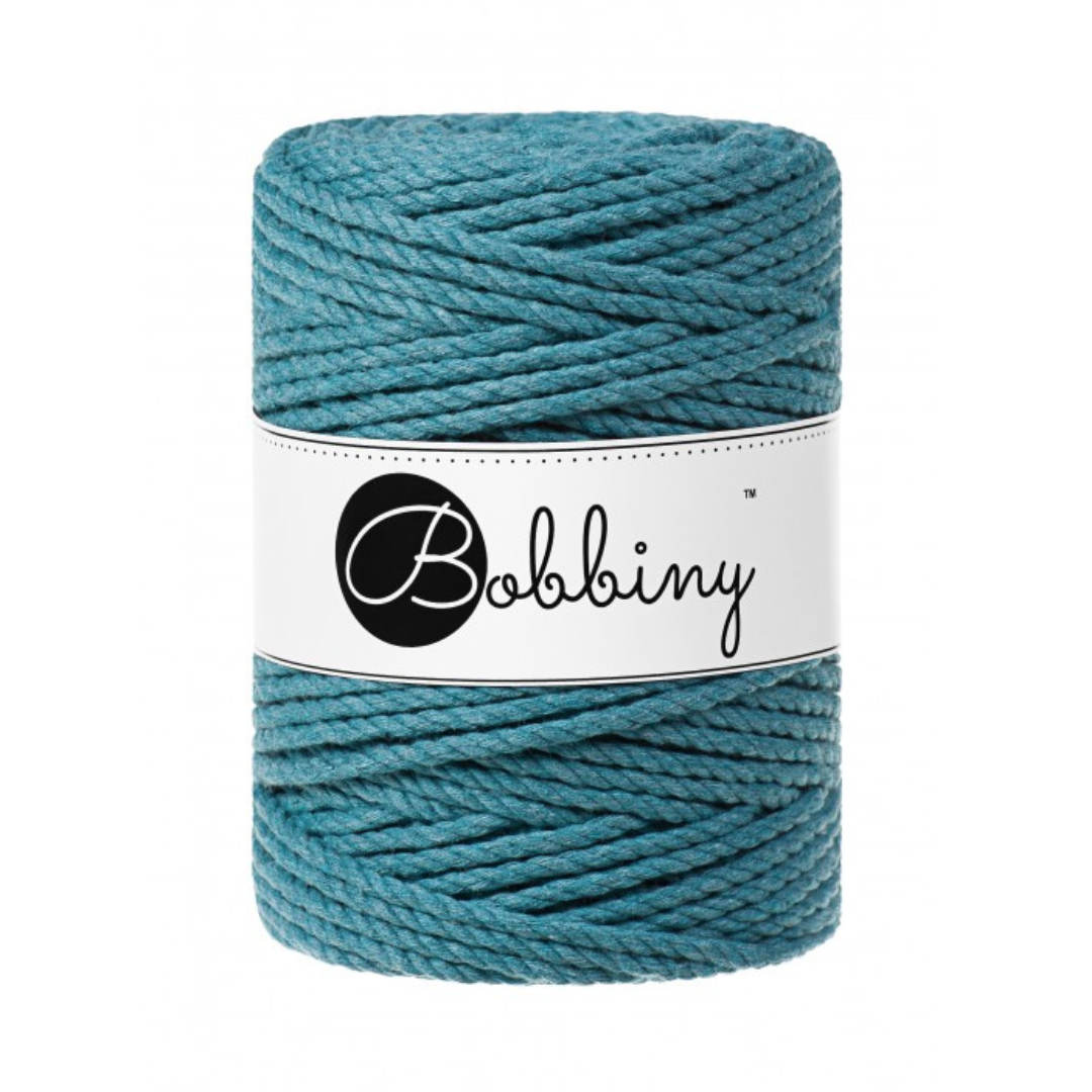 Bobbiny Macramé Rope (5mm) (Teal)