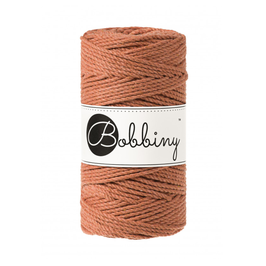 Bobbiny Macramé Rope (3mm) (Terracotta)