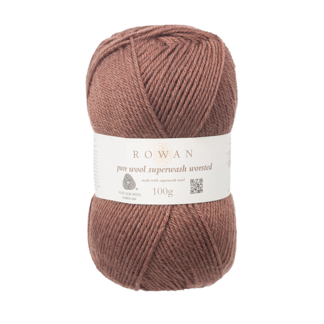 Rowan Pure Wool Superwash Worsted Yarn (Toffee)